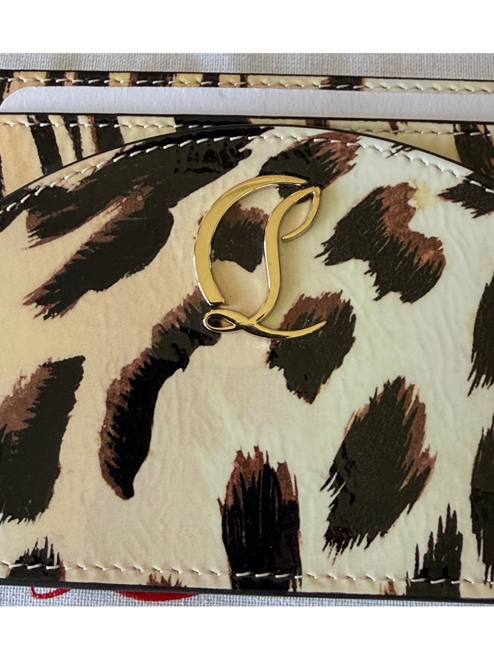Christian Louboutin LOUBI54 Card Wallet-NWT - Picture 8 of 11